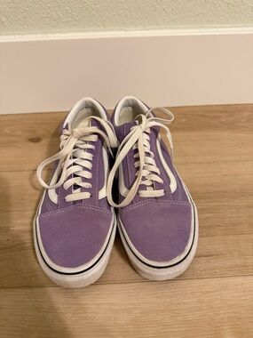 Vans Purple Low-Top shoes